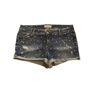 Torrid Skull Denim Shorts